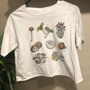 Mushroom graphic tee